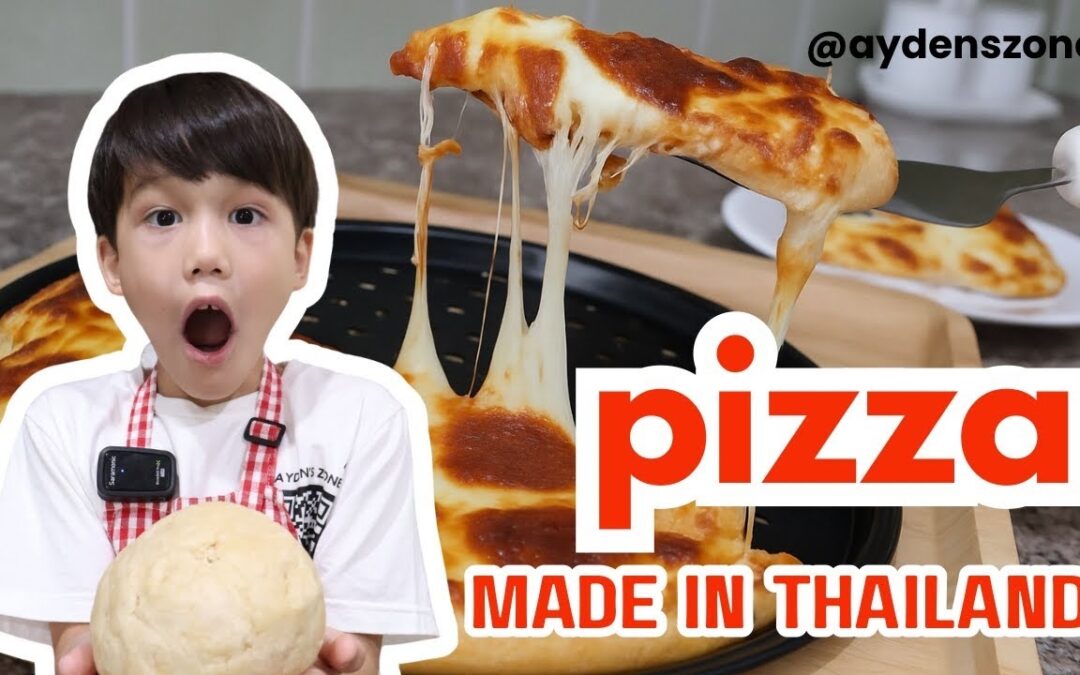 Ayden’s Thai Kitchen: Making Pizza from Dough to Oven! | พิซซ่าสไตล์ชิคาโก